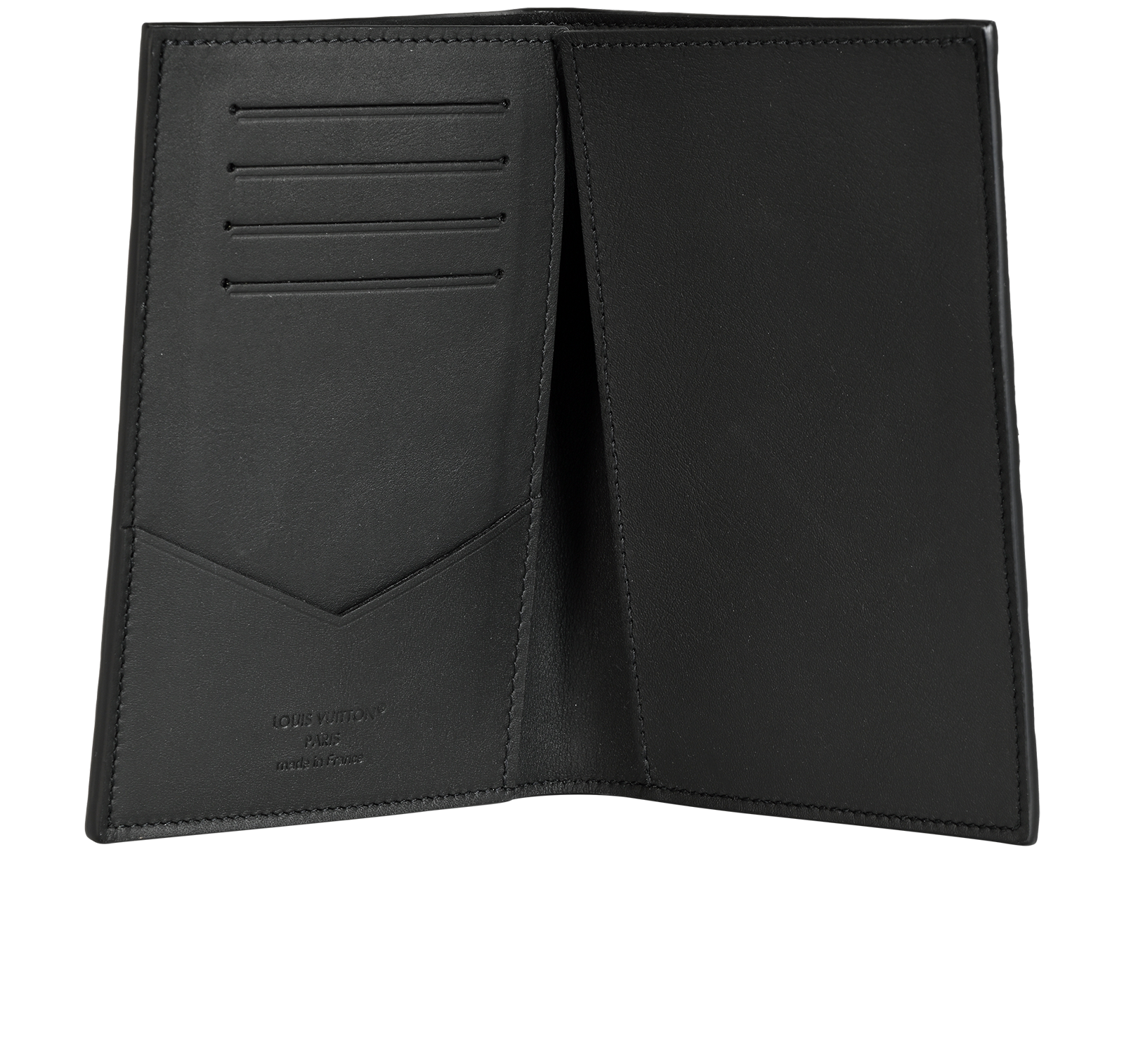 Louis Vuitton Passport Holder, &pound;295, Accessories, Black, Leather, Other view